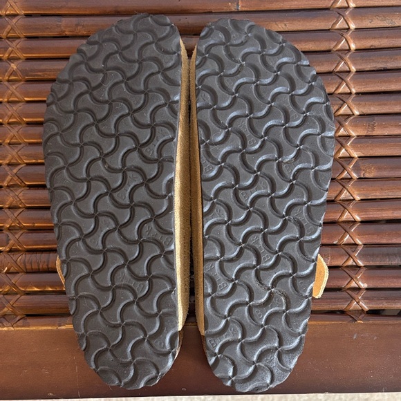 Birkenstock Tan Suede Clogs - Picture 7 of 8